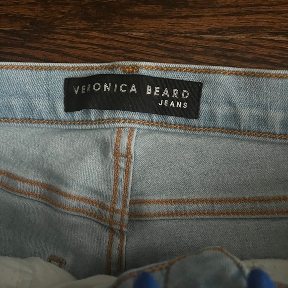 Veronica Beard Light Wash Kick Flare Jeans Size 26 - Picture 5 of 9